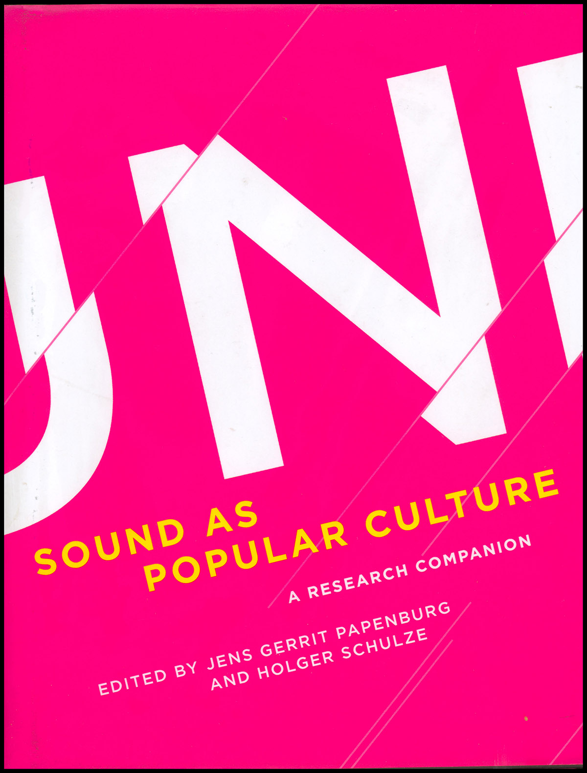 Sound as Popular Culture: A Research CompanionDou