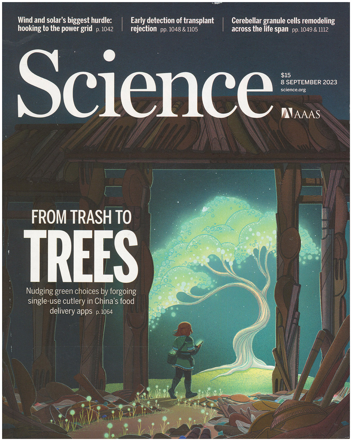 Science Magazine: From Trash to Trees (8 September 2023)