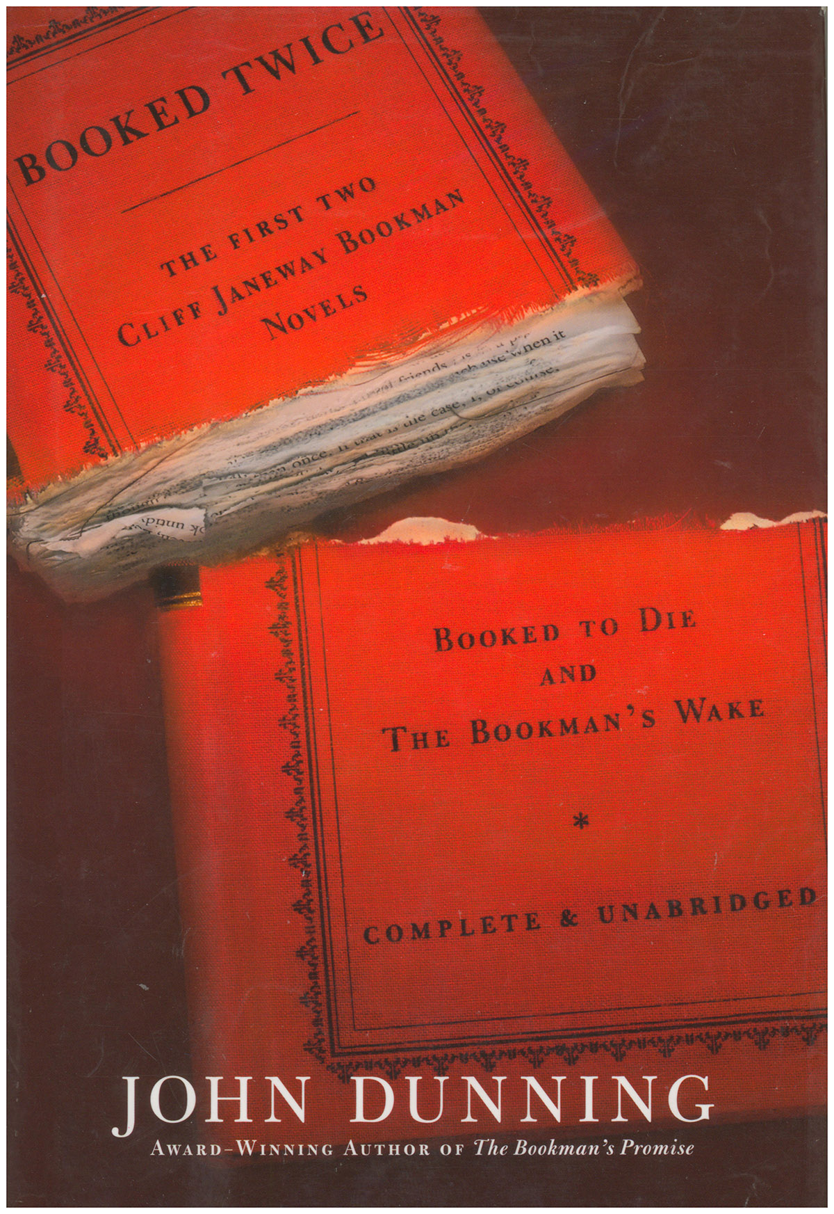 Booked Twice [2 volumes: Booked to Die and The Bookman's Wake]