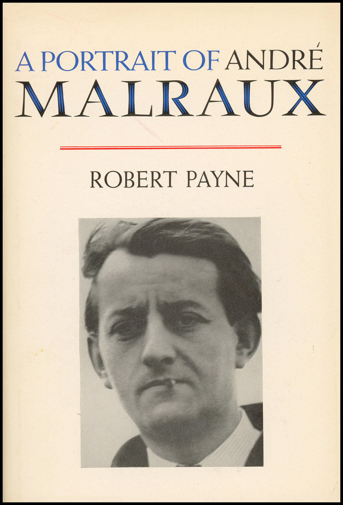 A Portrait of Andre Malraux