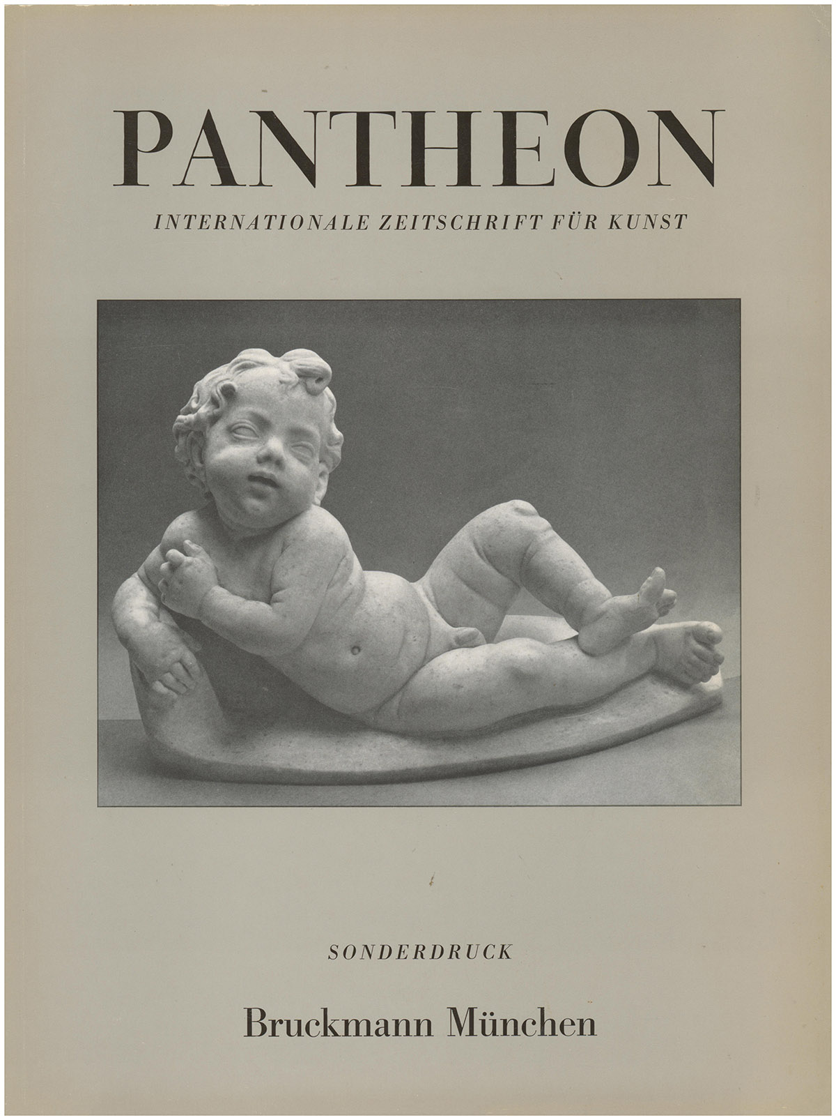 A Marble Putto by Verrocchio. (Offprint from Pantheon)