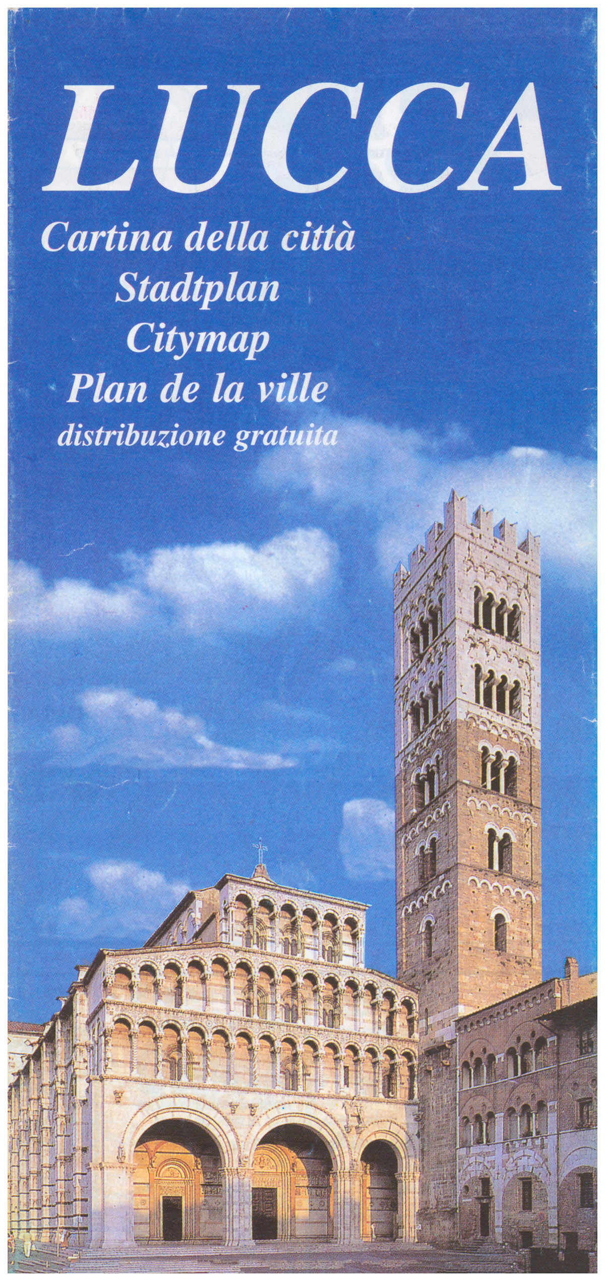 Lucca: Cartina della citt