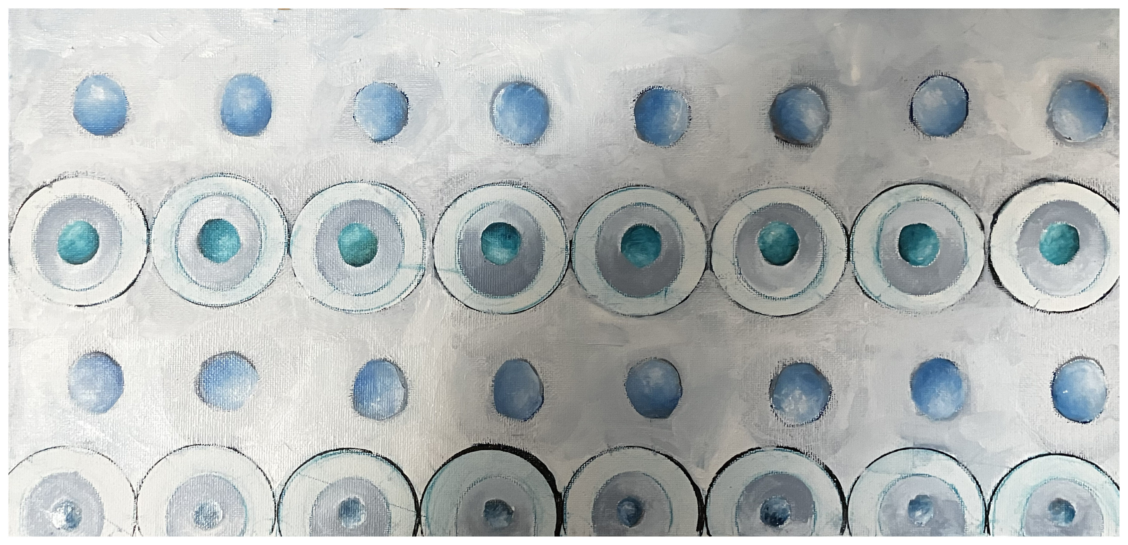 Just A Thought (Original Painting by Amy Ione)