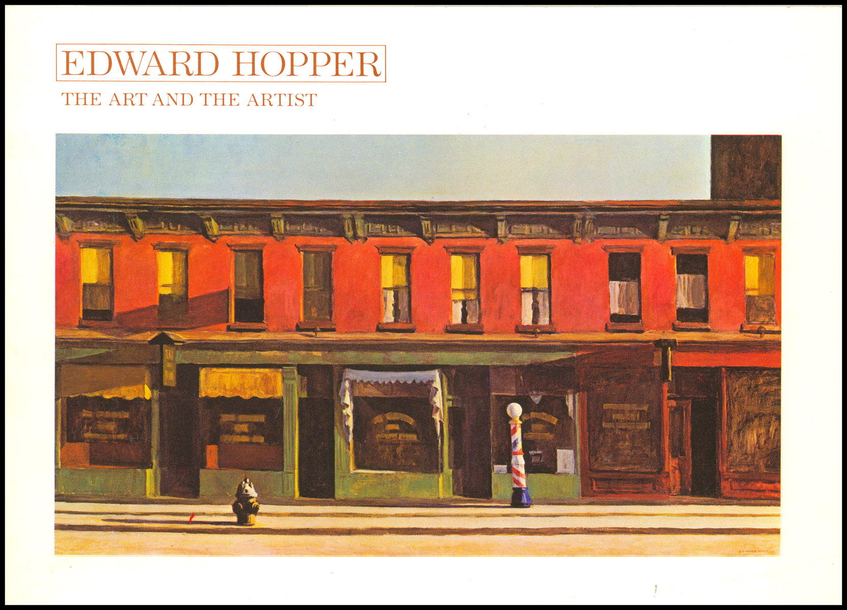 Gallery Booklet: Edward Hopper: The Art and the Artist