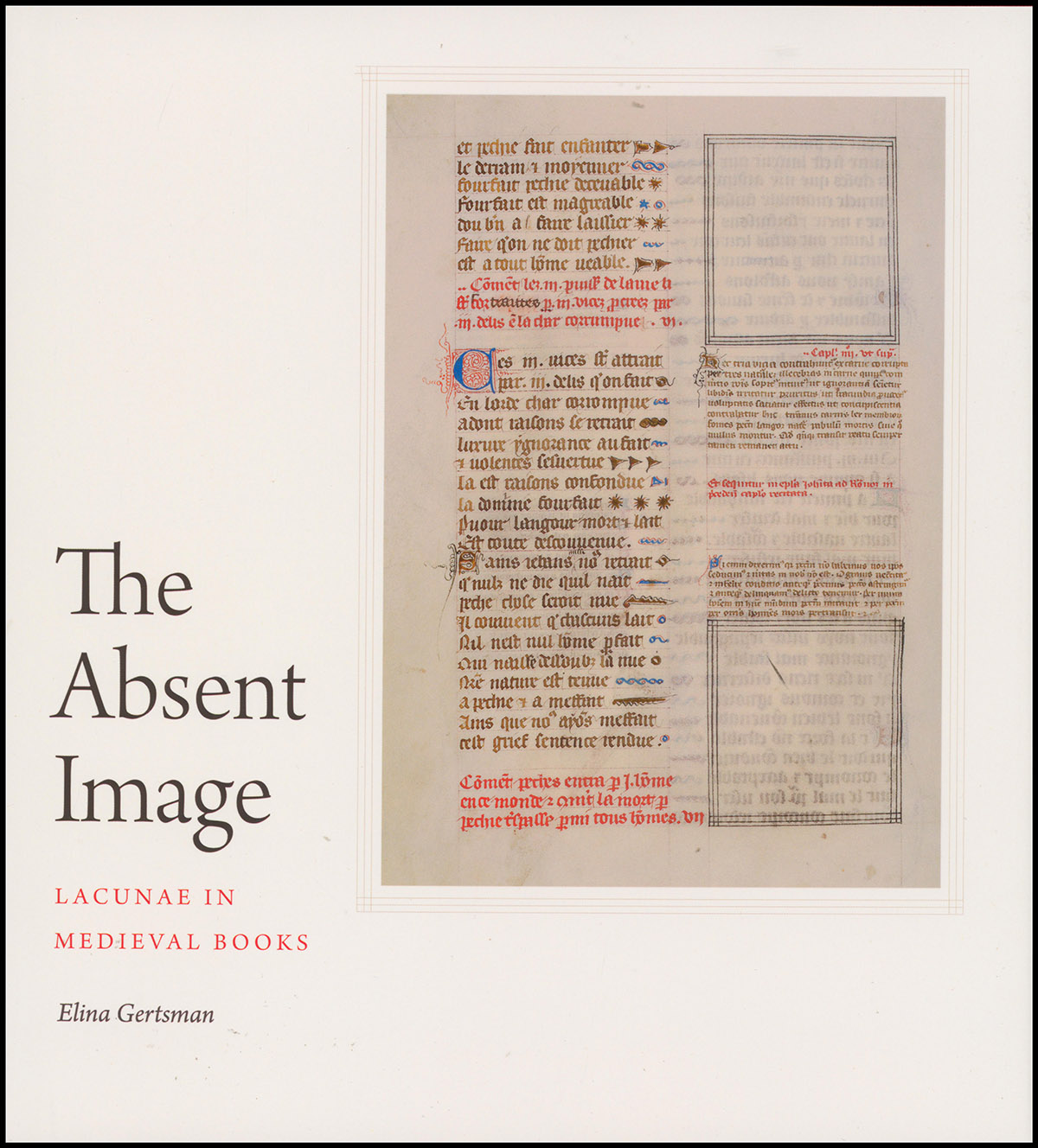 The Absent Image: Lacunae in Medieval Books