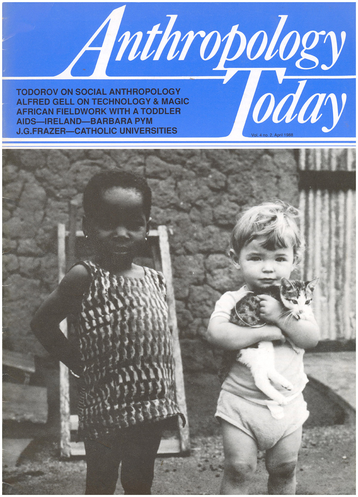 Anthropology Today (Vol 4, Number 2, April 1988)