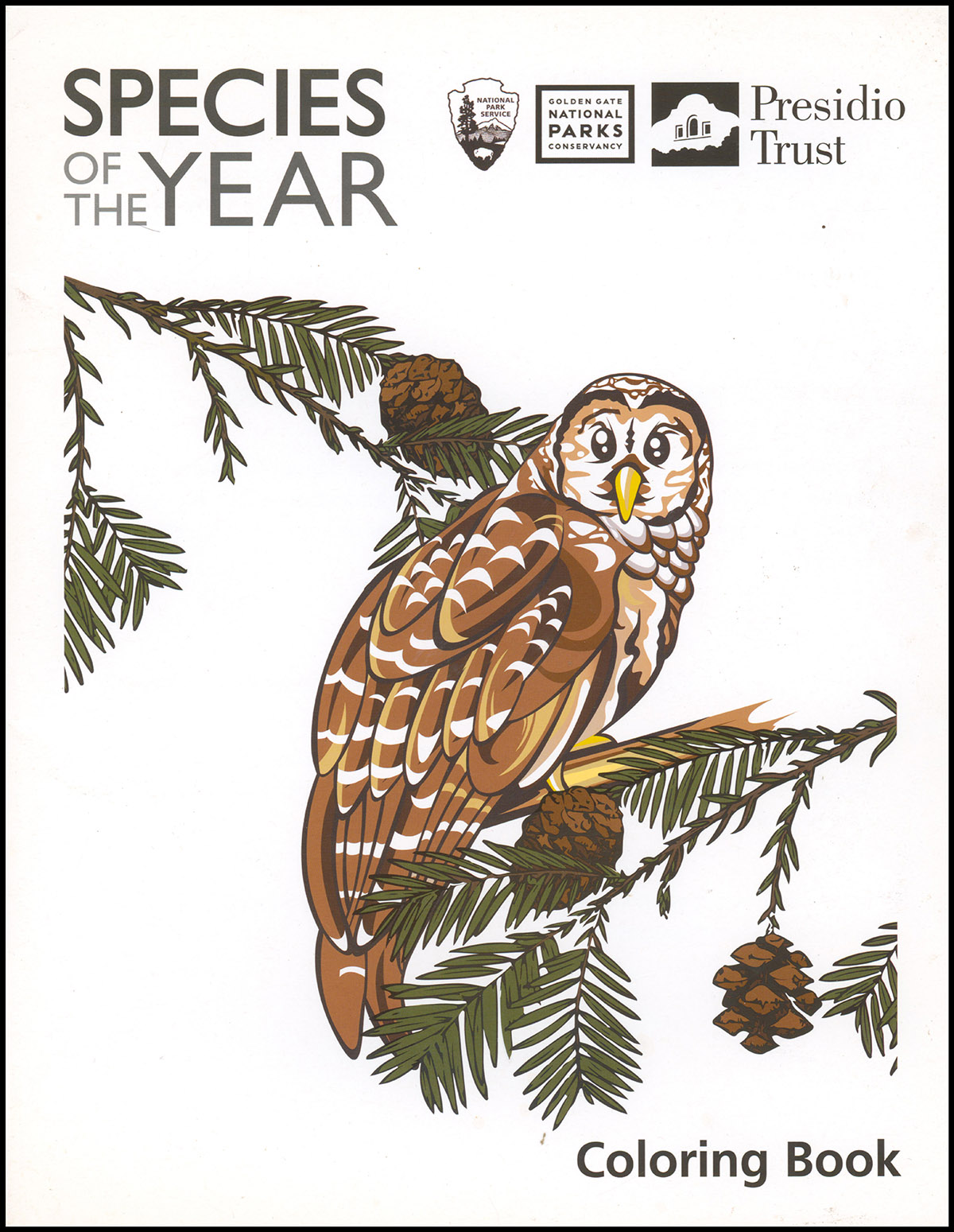 Species of the Year Coloring Book