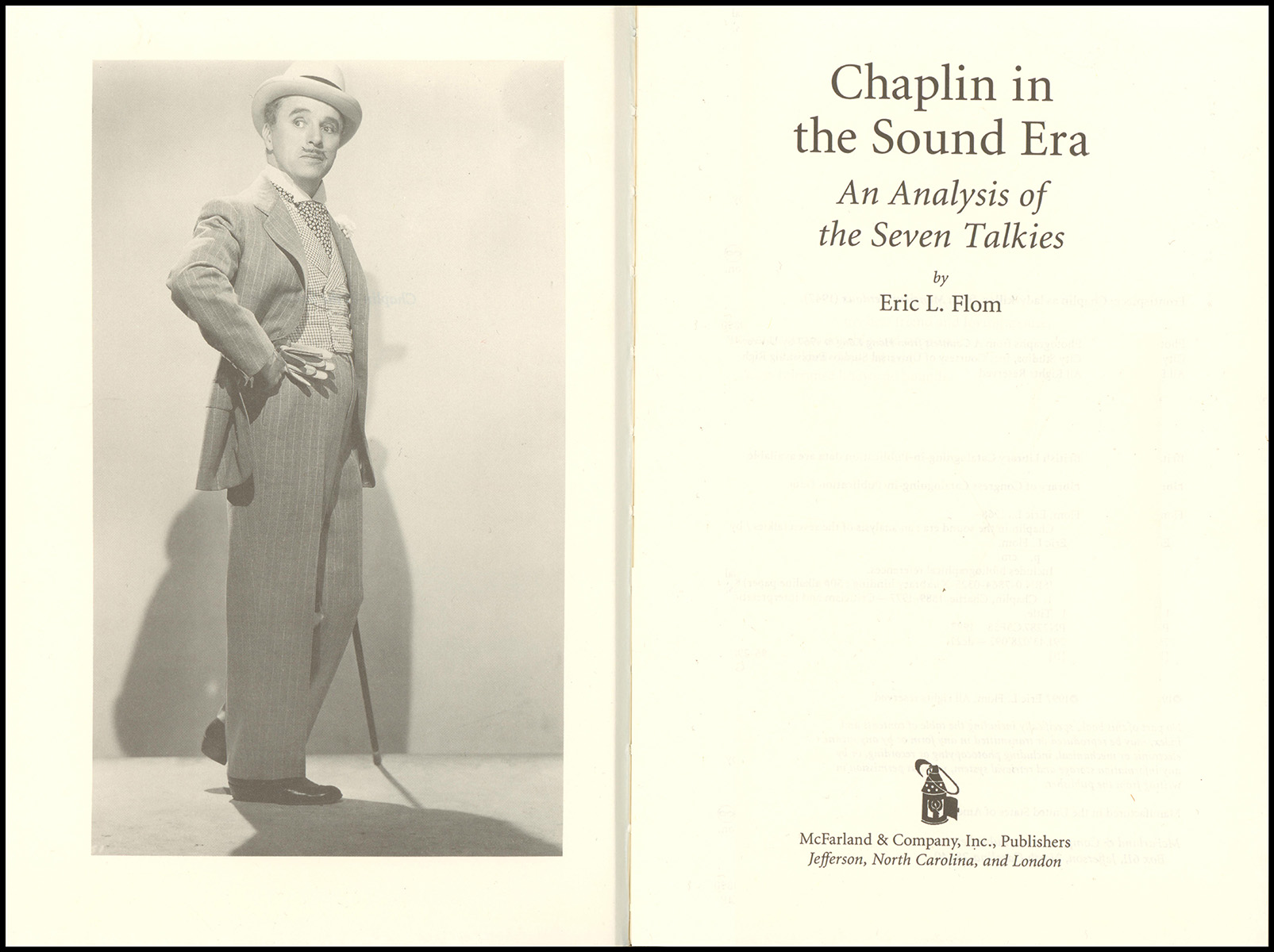 Image for Chaplin in the Sound Era: An Analysis of the Seven Talkies Chaplin in the Sound Era: An Analysis of the Seven Talkies