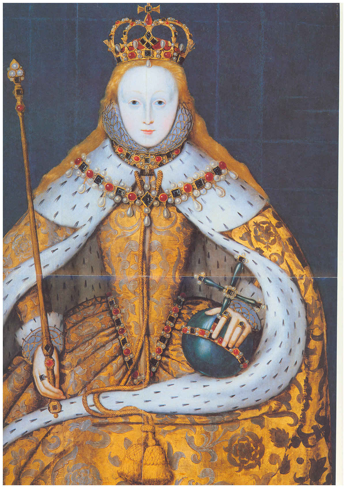 Poster: Elizabeth I (Measures 16.5x23.5 unfolded)