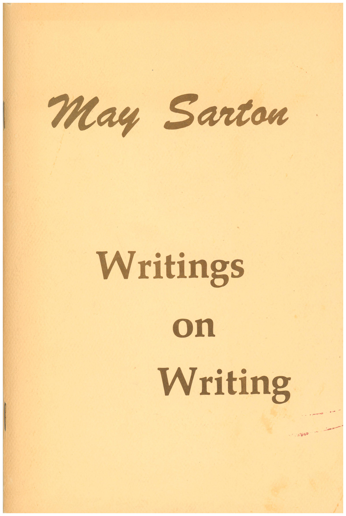 Writings on Writing