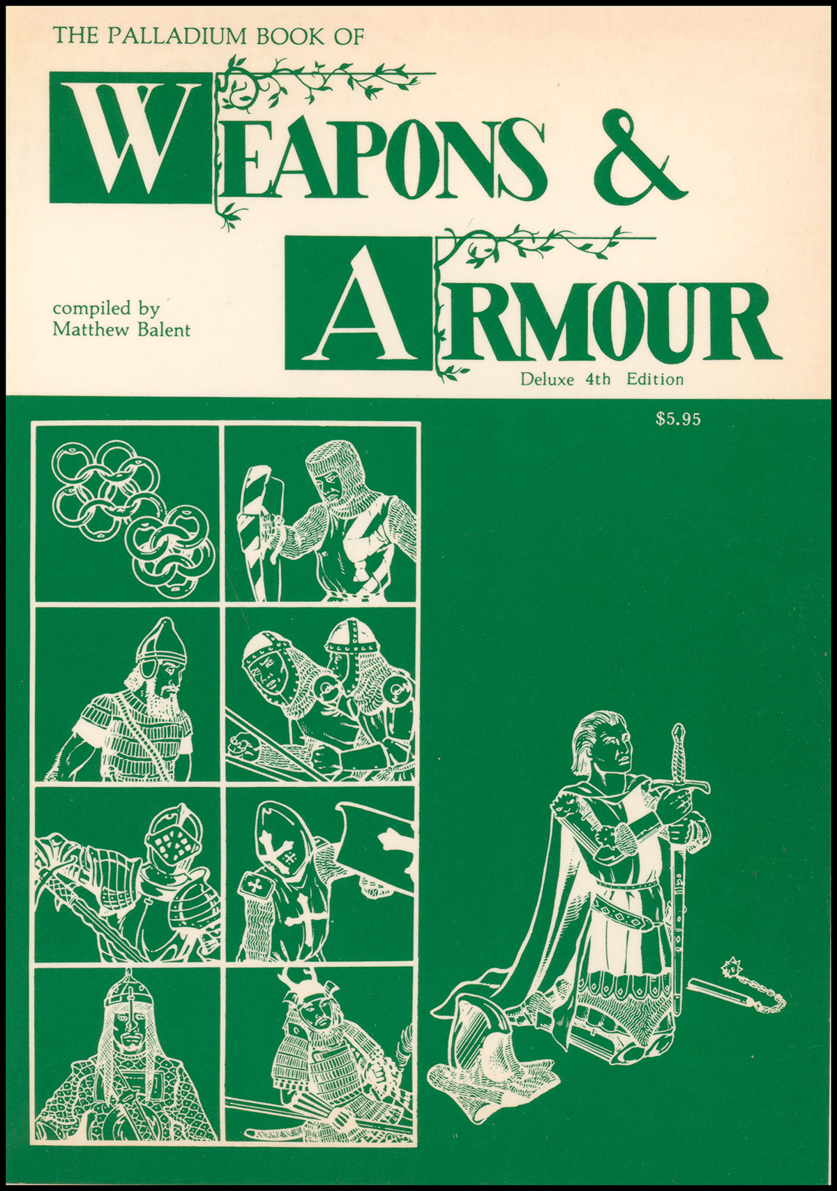 Palladium Books of Weapons (3 volumes): (Weapons and Castles, Weapons and Armour, Weapons and Castles of the Orient