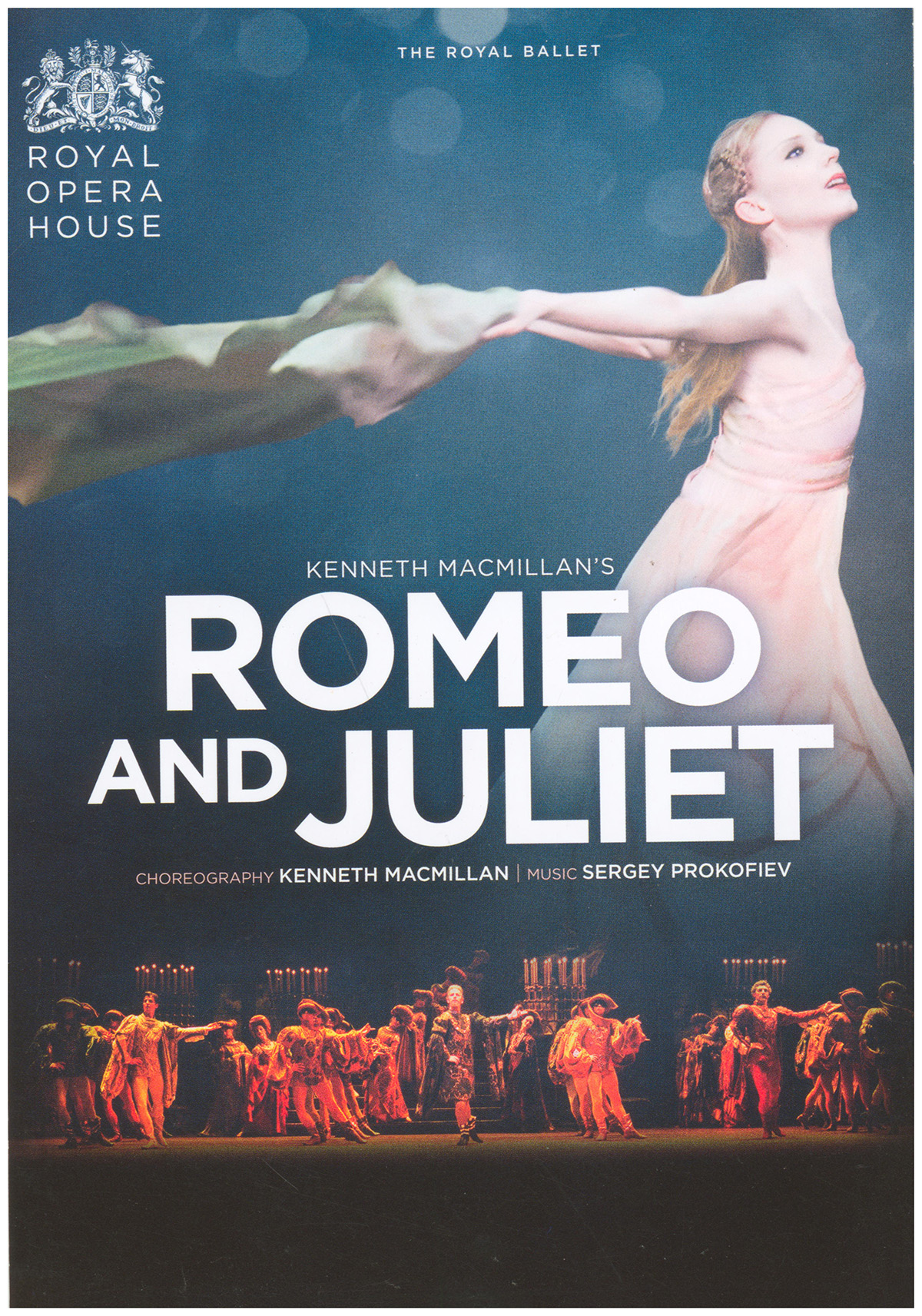 Announcement Card: Romeo and Juliet (Royal Opera House)