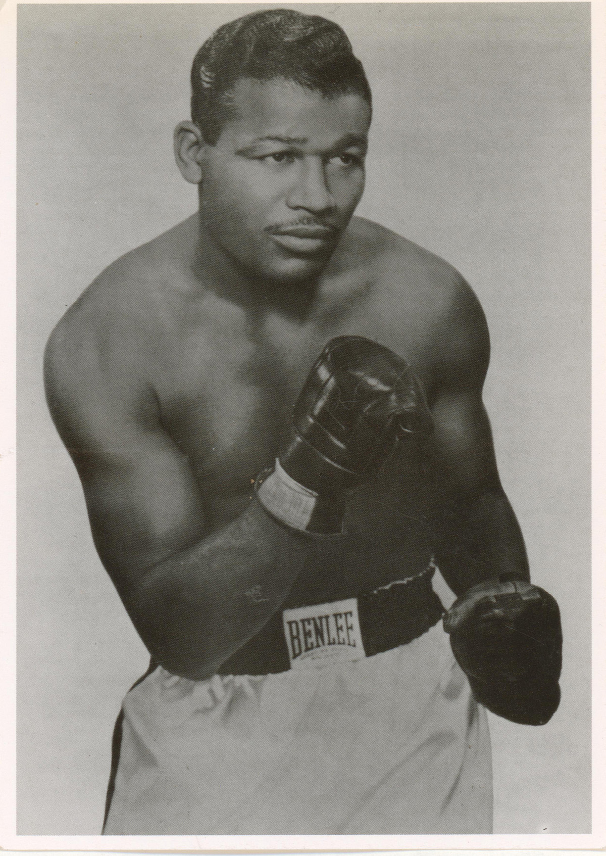 Postcard: Sugar Ray Robinson