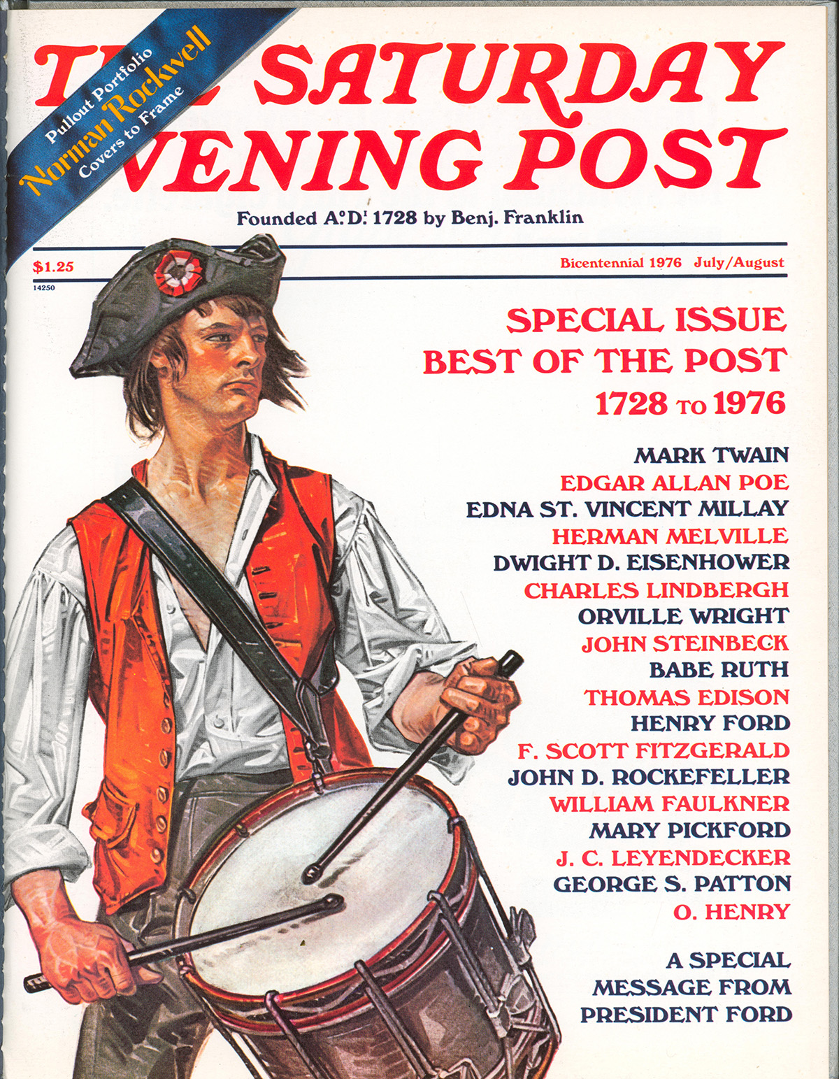 The Saturday Evening Post Bicentennial Issue (Compliments of Miss Clairol, Twenty-fifth Anniversary)