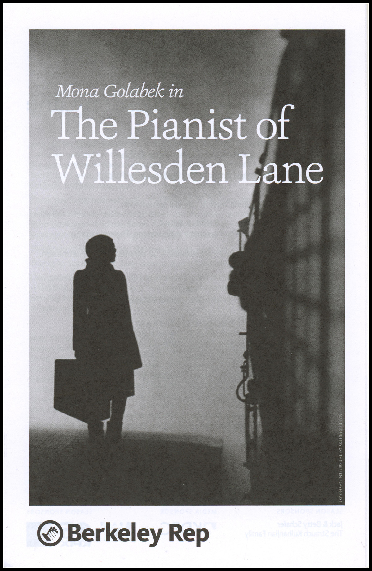 The Pianist of Willesden Lane (Program Booklet, Berkeley Repertory Theatre)
