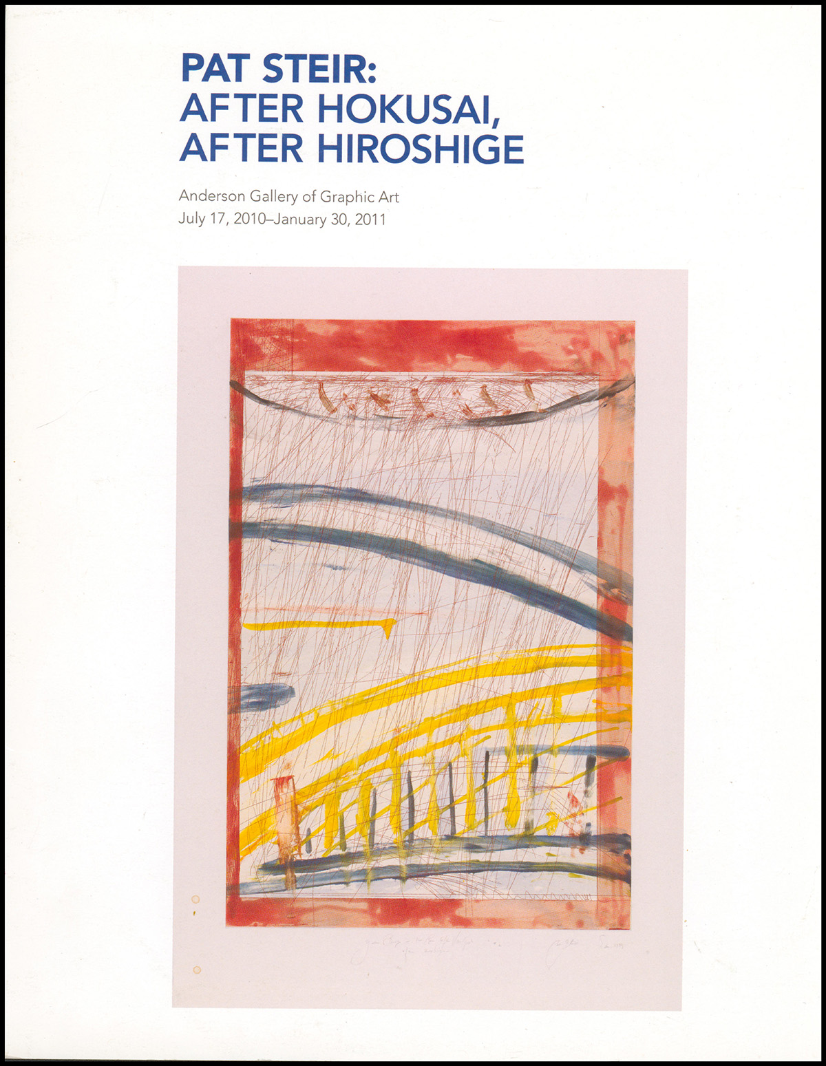 Pat Steir: After Hokusai, After Hiroshige
