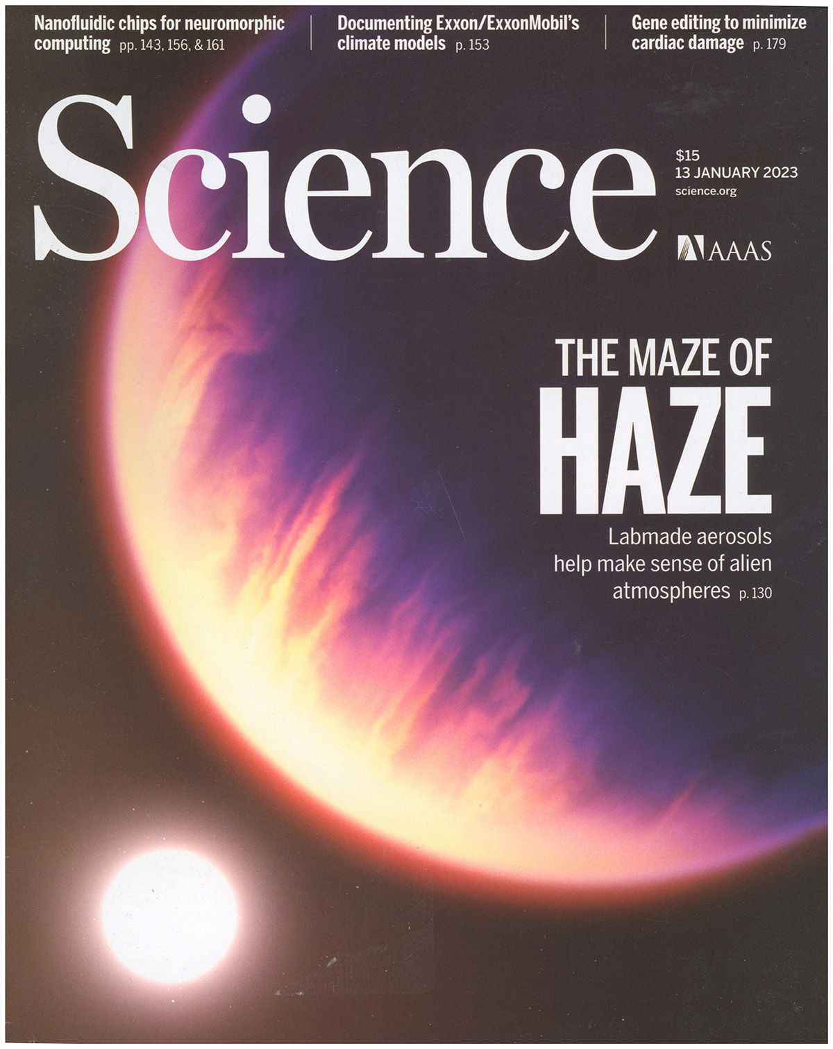 Science Magazine: The Maze of Haze (13 January 2023)