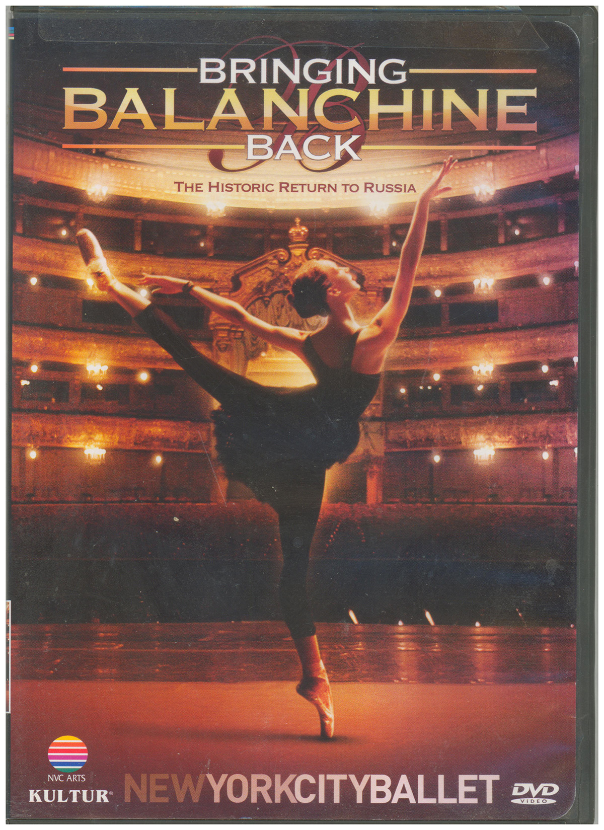 Image for New York City Ballet: Bringing Balanchine Back - The Historic Return to Russia (D4490) New York City Ballet: Bringing Balanchine Back - The Historic Return to Russia (D4490)