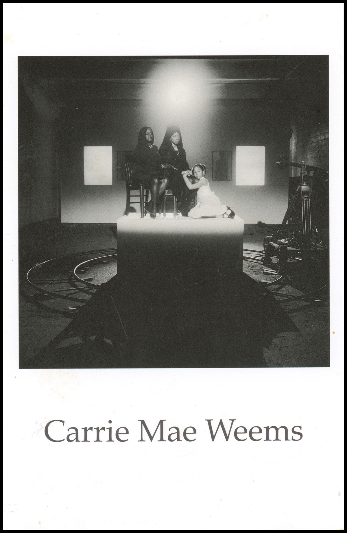 Invitation Card: Carrie Mae Weems: Constructing History: A Requiem to Mark the Moment