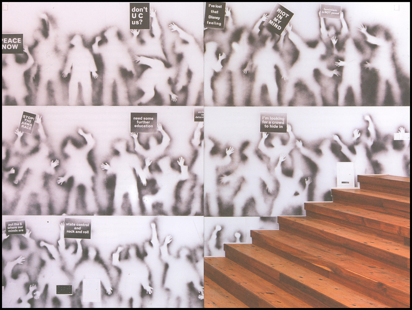 Brochure: Ghost Demonstration Art Wall by Carlos Amorales (March 27October 13, 2019)