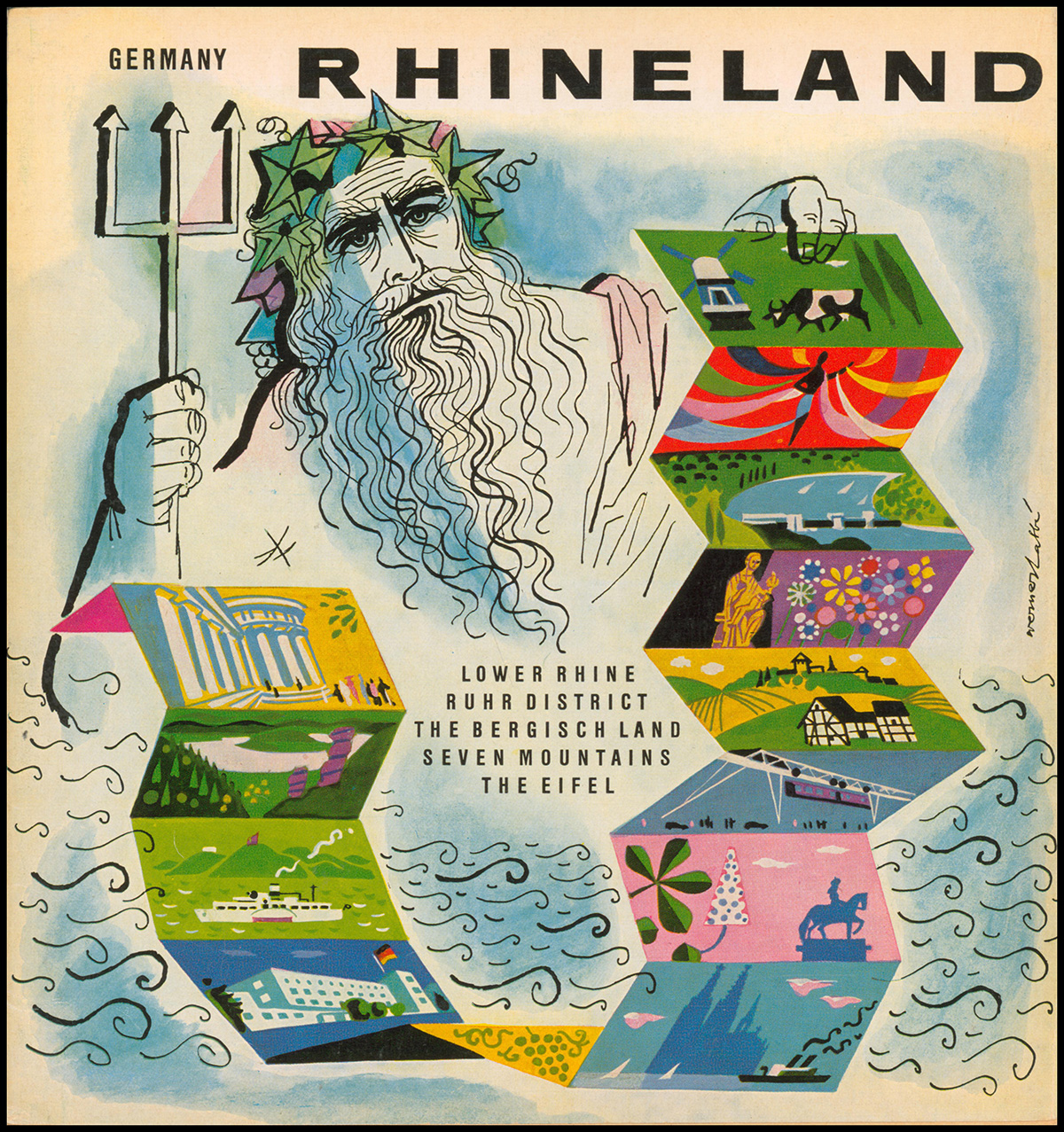 Travel Guide: Germany, Rhineland: Lower Rhine, Ruhr District, The Bergisch Land, Seven Mountains, The Eifel