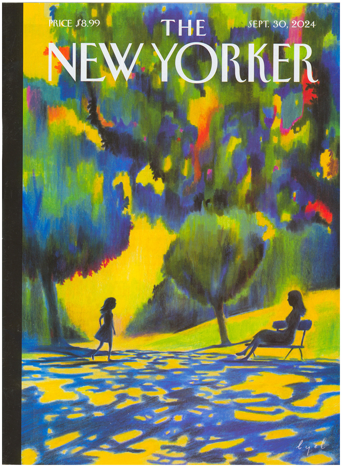 The New Yorker (September 30, 2004) (Cover: Shadow Story by Pierre-Emmanuel Lyet)