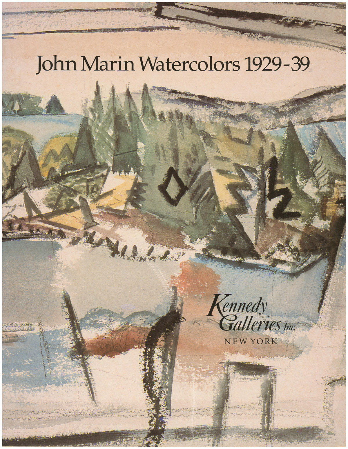 Image for John Marin Watercolors 1929-39 John Marin Watercolors 1929-39