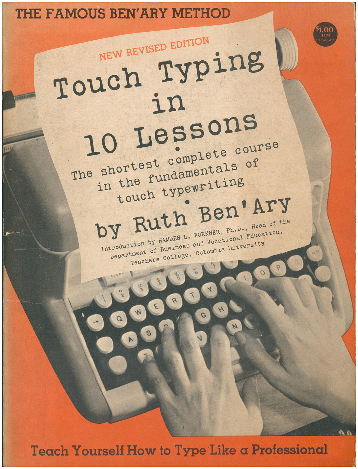 Touch Typing in Ten Lessons: Teach Yourself to Type Like a Professional