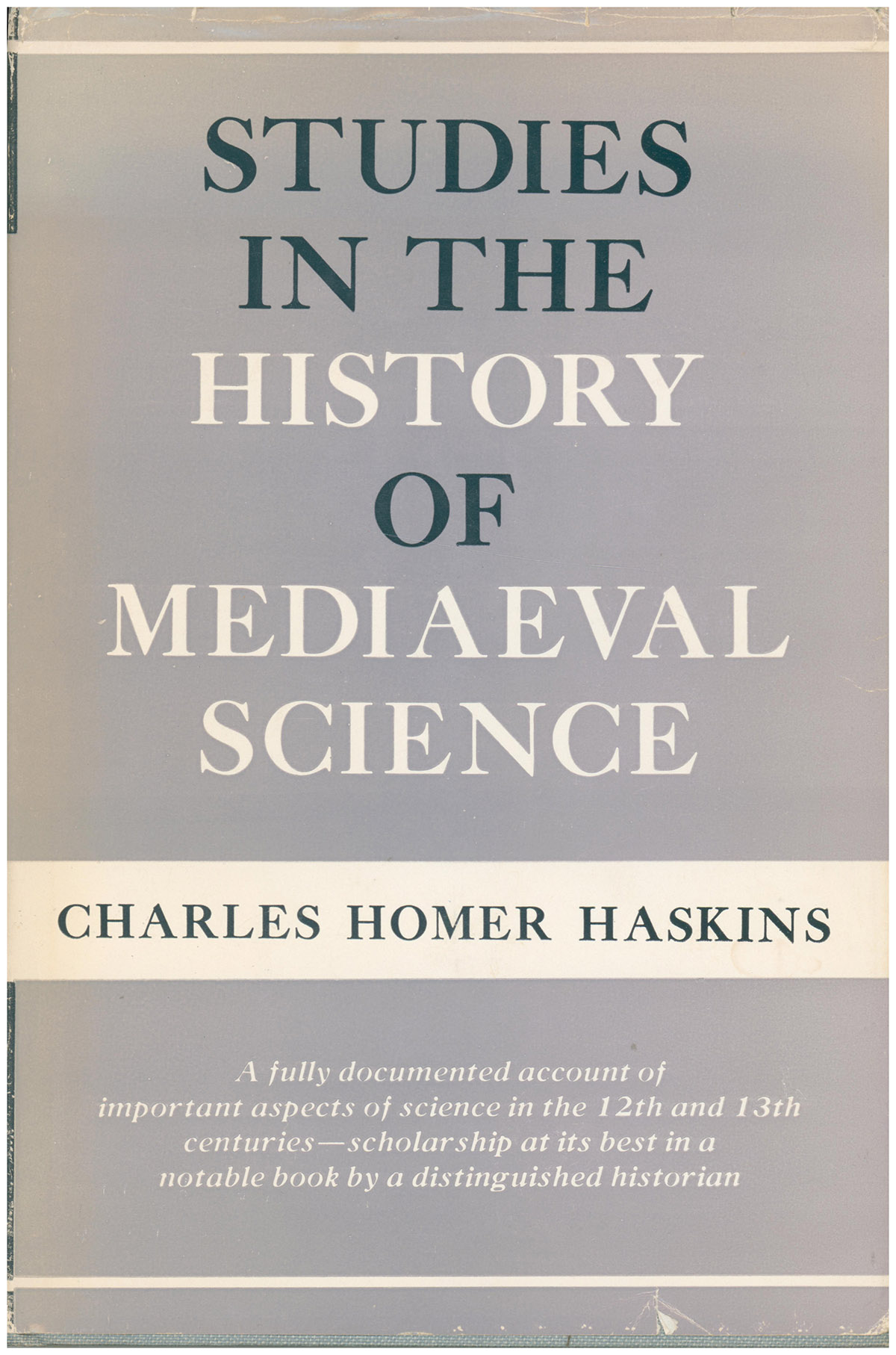 Image for Studies in the History of Mediaeval Science Studies in the History of Mediaeval Science