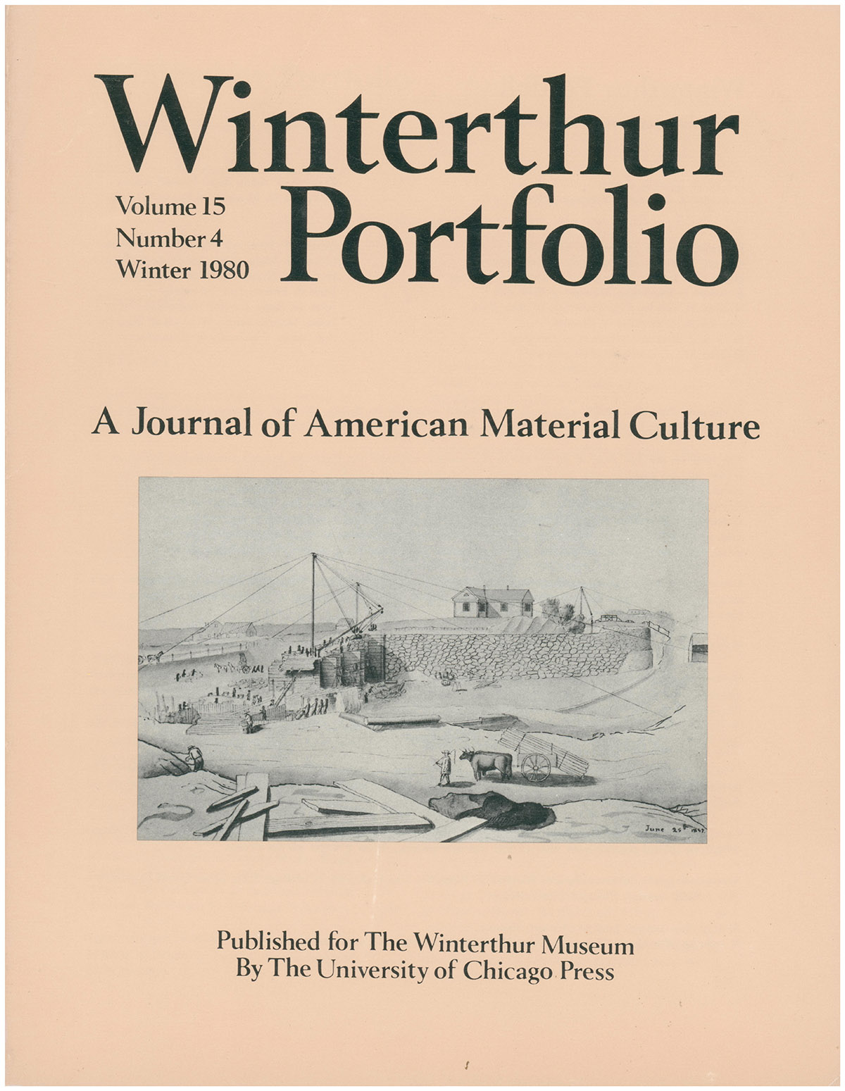Winterthur Portfolio: Journal of American Material Culture (Vol 15, Number 4, Winter 1980)