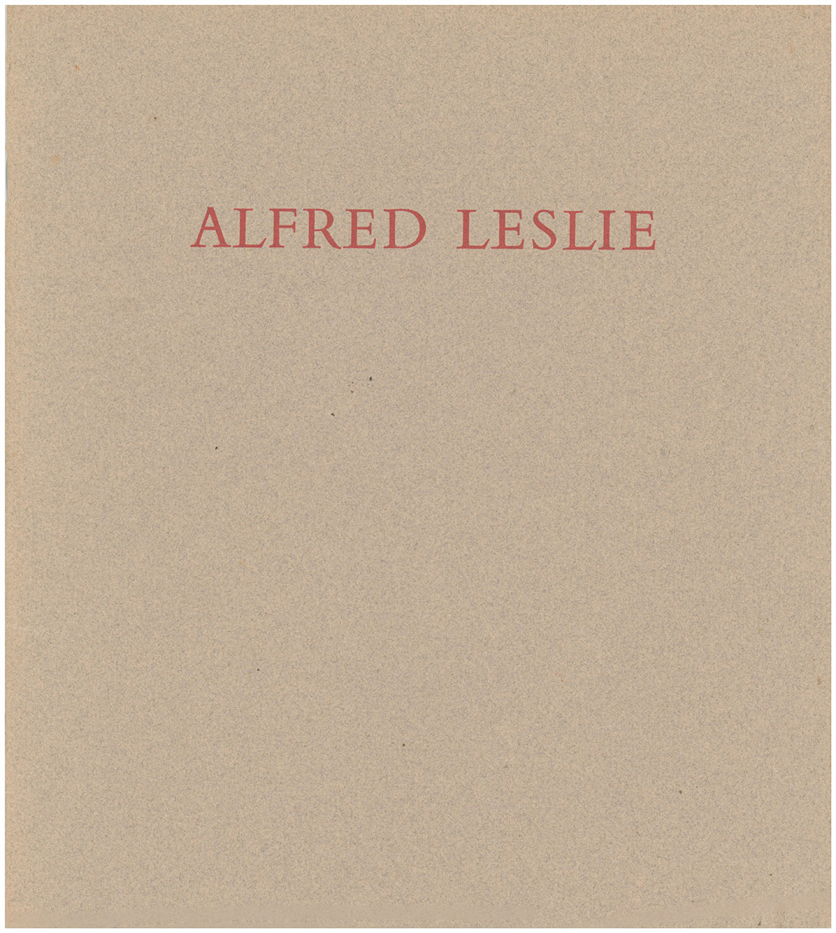 Image for Alfred Leslie: Drawings Alfred Leslie: Drawings