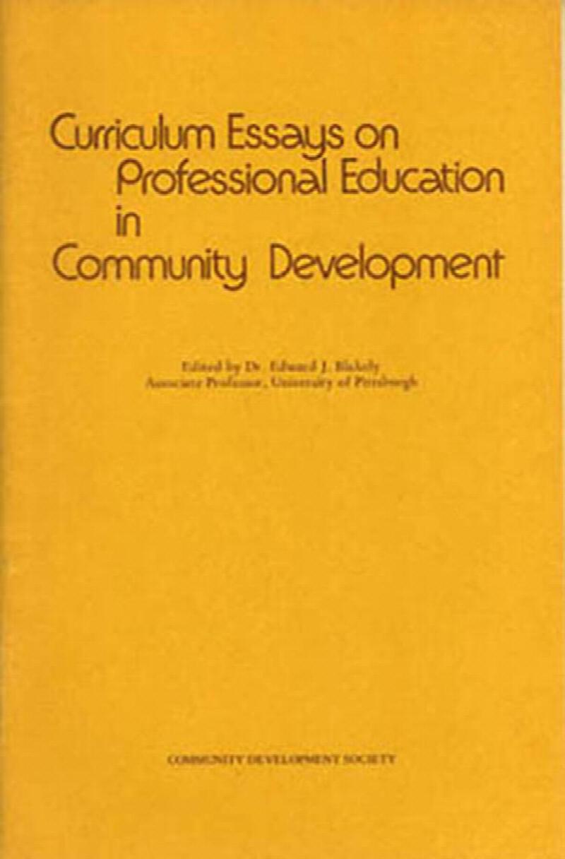 Image for Curriculum Essays on Professional Education in Community Development